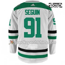 Dallas Stars TYLER SEGUIN 91 Adidas Wit Authentic Shirt - Kinderen